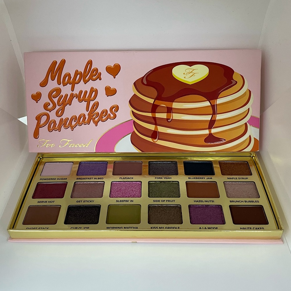 *NEW* Too faces Eye Shadow Palette 18 Limited Edition Shades maple syrup pancake